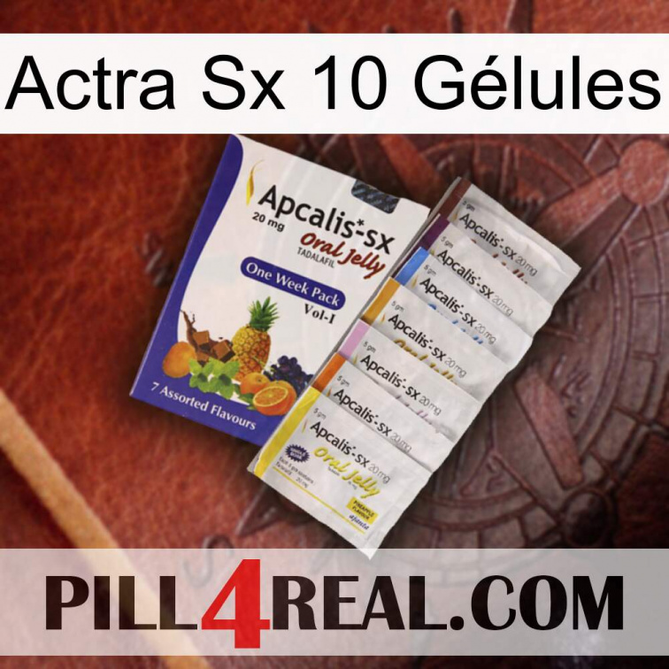 Actra Sx 10 Gélules 11